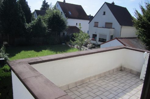 Balkon zur Rückseite